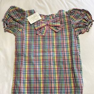 TBBC The Beaufort Bonnet Co. Beatrice Bow Blouse NWT